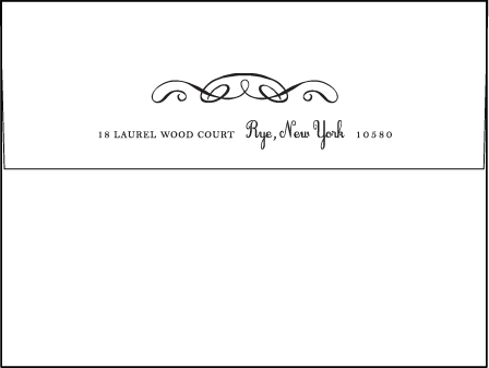 Tennyson Letterpress Envelope Design Medium