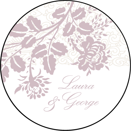 Tuileries Letterpress Coaster Design Medium