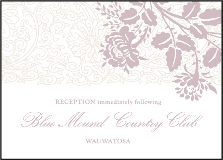Tuileries Letterpress Reception Design Medium