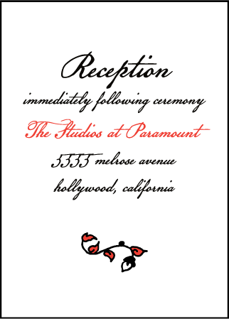 Urban Ink Letterpress Reception Design Medium