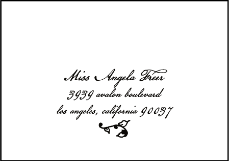 Urban Ink Letterpress Reply Envelope Design Medium