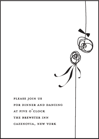 Urbanity Letterpress Reception Design Medium