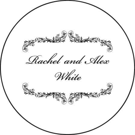 Viennese Waltz Letterpress Coaster Design Medium