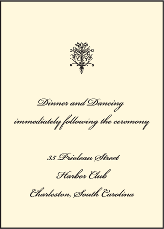 Viennese Waltz Letterpress Reception Design Medium