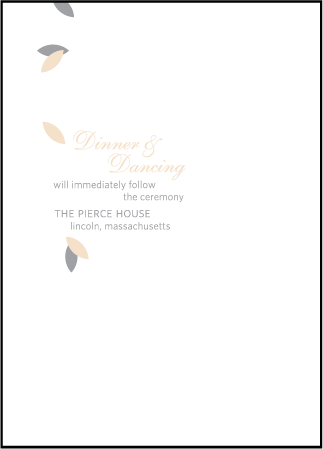 Ville-Marie Letterpress Reception Design Medium