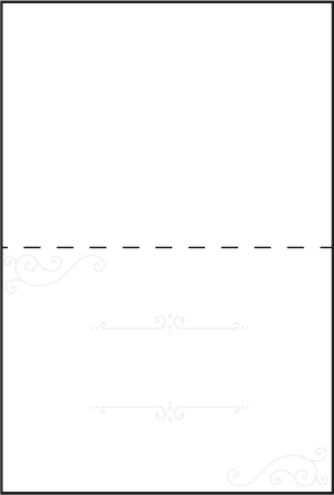Weber Letterpress Placecard Fold Design Medium