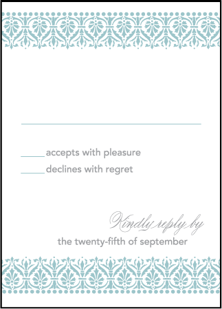 Wisteria Letterpress Reply Design Medium
