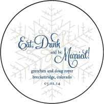 Alpine Letterpress Coaster Design Small