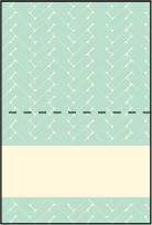 Alton Letterpress Placecard Fold Design Small