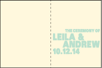 Alton Letterpress Program Design Small