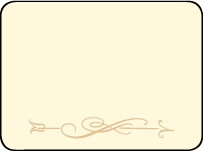 Amor Letterpress Placecard Flat Design Small