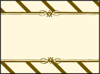 Antique Luck Letterpress Favor Card Design Small