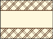 Arden Frame Letterpress Placecard Flat Design Small