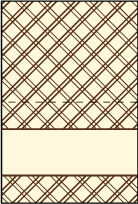 Arden Frame Letterpress Placecard Fold Design Small