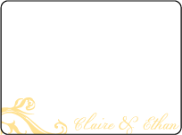 Beale Letterpress Thank You Card Flat Design Small