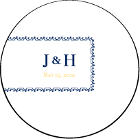 Bellini Letterpress Coaster Design Small