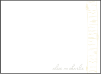 Birch Letterpress Thank You Card Flat Design Small