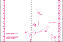 Birds Letterpress Program Design Small