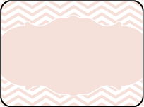 Boardwalk Letterpress Favor Card Design Small
