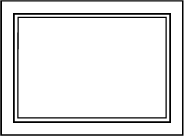 Bordure Letterpress Placecard Flat Design Small