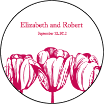 Botanicals Letterpress Coaster Design Small