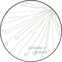 Buttonpom Letterpress Coaster Design Small