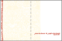 Cecilia Letterpress Program Design Small
