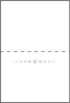 Champagne Letterpress Placecard Fold Design Small
