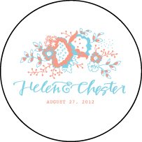Chapin Letterpress Coaster Design Small