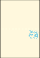 Chapin Letterpress Placecard Fold Design Small
