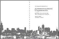 Charmed Chicago Letterpress Program Design Small