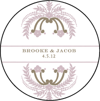 Chelsea Letterpress Coaster Design Small
