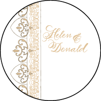 Claddagh Letterpress Coaster Design Small