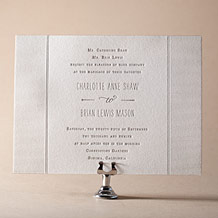 'Collection Letterpress Invitation Design Small'