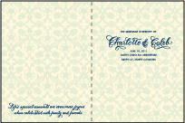 Connemara Letterpress Program Design Small