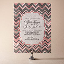 'Darla Letterpress Invitation Design Small'