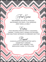 Darla Letterpress Menu Design Small