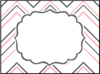 Darla Letterpress Placecard Flat Design Small