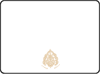 Divya Formal Letterpress Favor Card Design Small