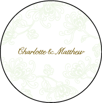 Dolce Letterpress Coaster Design Small