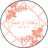 Enya Letterpress Coaster Design Small