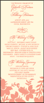 Enya Letterpress Program Tea Design Small