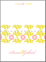 Erra Letterpress Thank You Card Fold Design Small
