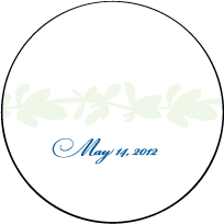 Flora Letterpress Coaster Design Small