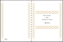 Florosa Letterpress Program Design Small