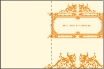 Fontaine Letterpress Program Design Small