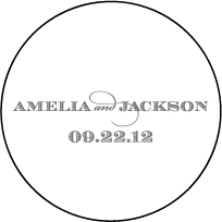 Gracelyn Vintage Letterpress Coaster Design Small