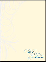 Guild Letterpress Thank You Card Flat Design Small