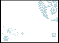 Hana Letterpress Placecard Flat Design Small