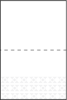 Hoxton Letterpress Placecard Fold Design Small